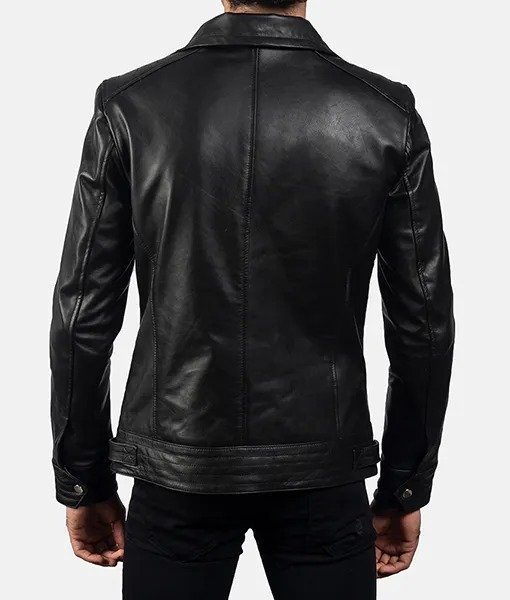 Men’s Slim Fit Shirt Collar Jacket 4 Shop The Men’s Slim Fit Shirt Collar Jacket - Trendy Leather Jackets