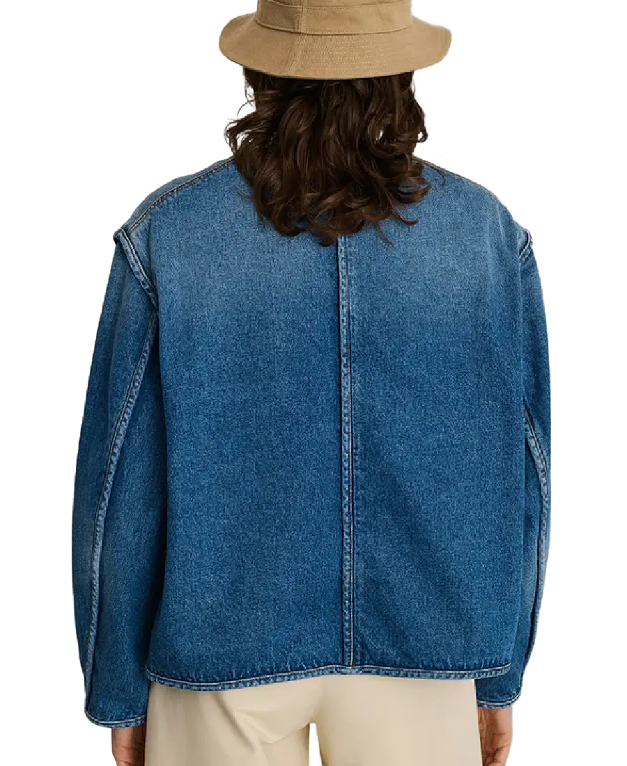 Shop Women's Blue Agatha Denim Jacket