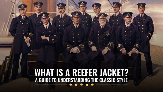 What Is A Reefer Jacket? Why This Classic Should Be In Your Closet 1 Reefer-Jackets-Trendy-Leather-Jackets