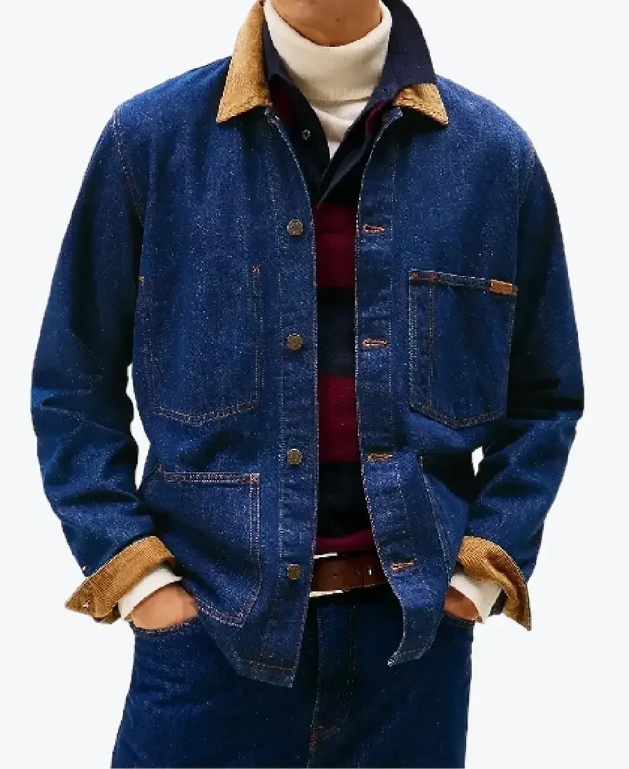 Men'S Chore Blue Denim Jacket men's chore blue denim jacket - rare jackets