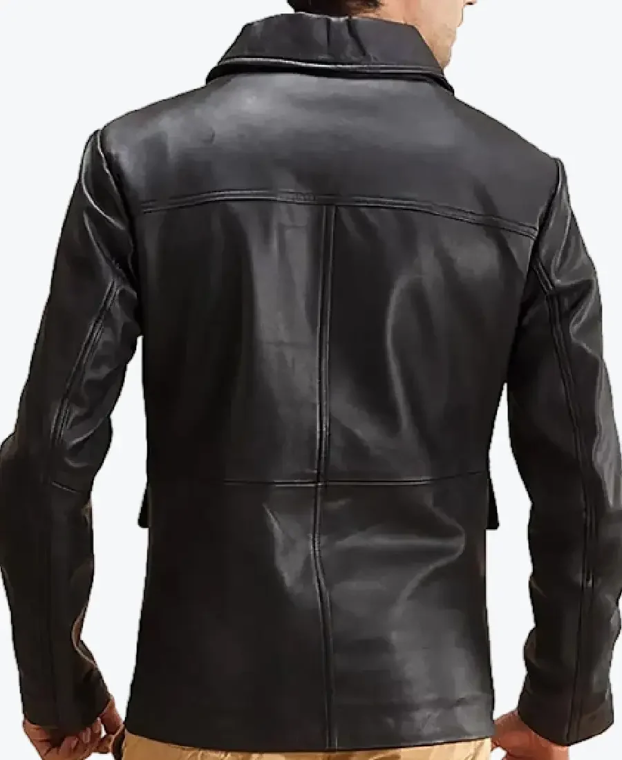 Shop The Jack Men’s Black M-65 Field Leather Jackets Rare Jacket