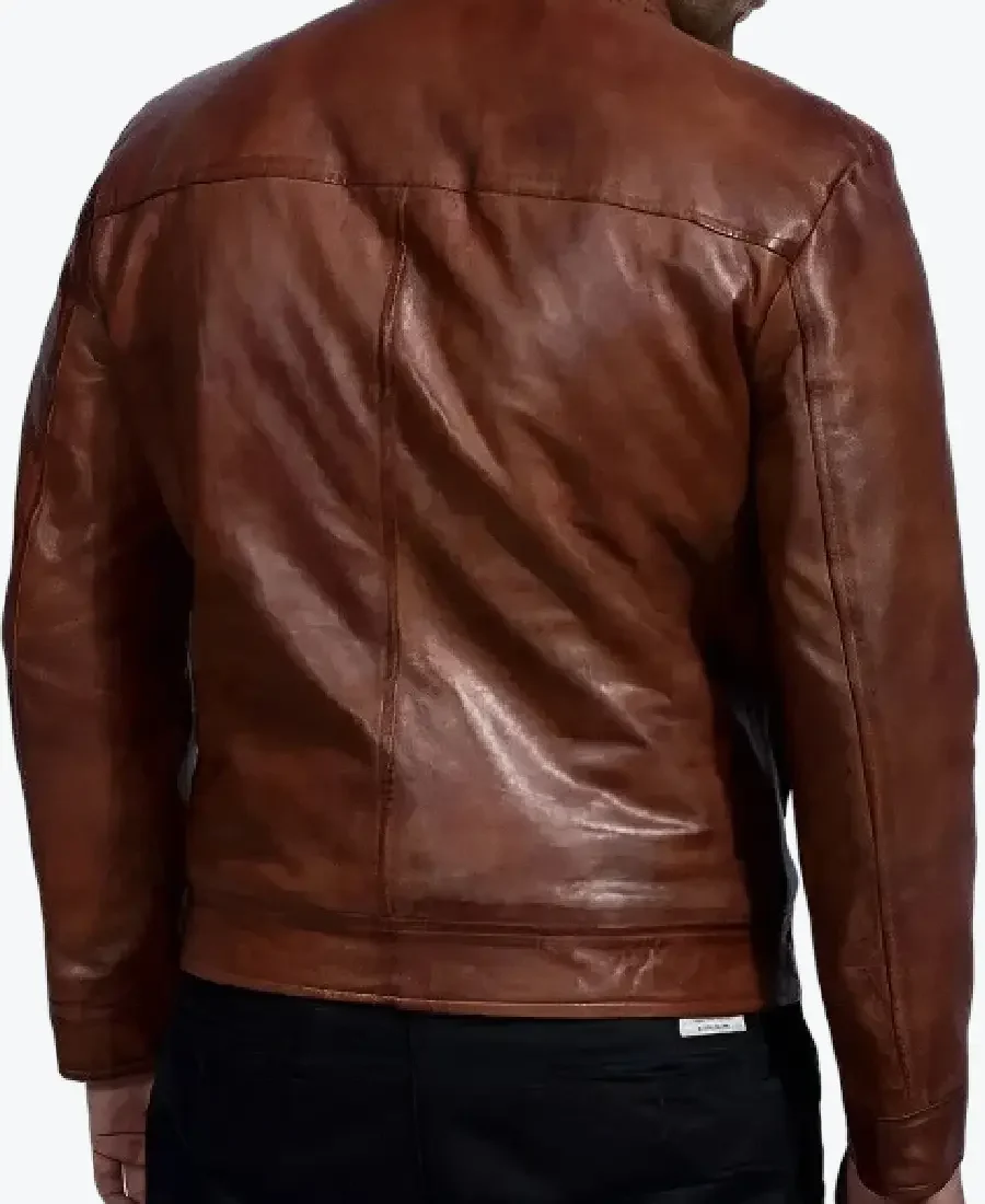 Shop The John Wick Keanu Reeves Brown Leather Jacket