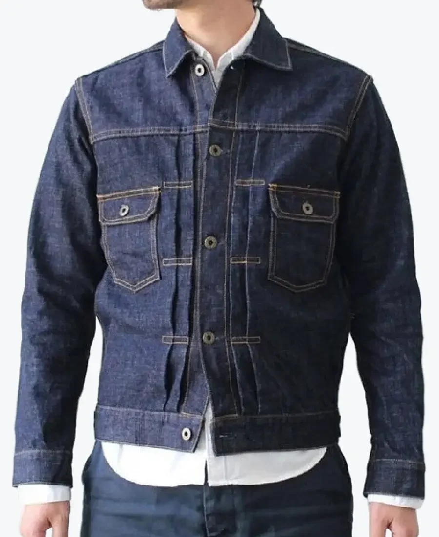 Shop The Men’s Buttoned Japanese Jean Jacket - Rare Jackets