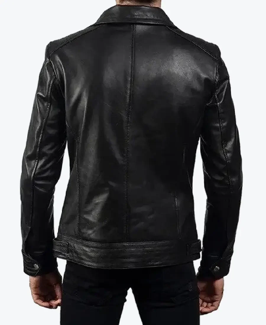 Shop The Men’s Slim Fit Shirt Collar Jacket Back Rare Jacket