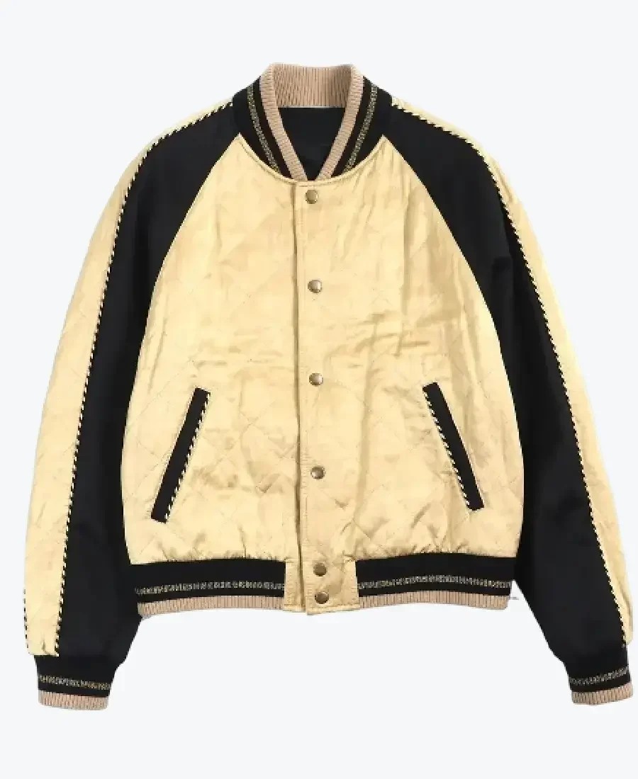 Shop The Saint Laurent Paris Stadium Bomber Jacket shop the saint laurent paris stadium bomber jacket - rare jackets