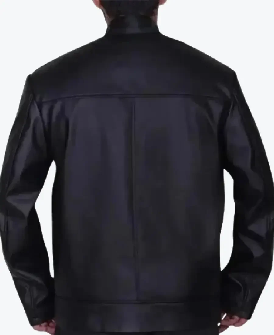 Shop The Men's Tommy Flanagan Black Leather Jacket - Rare Jackets