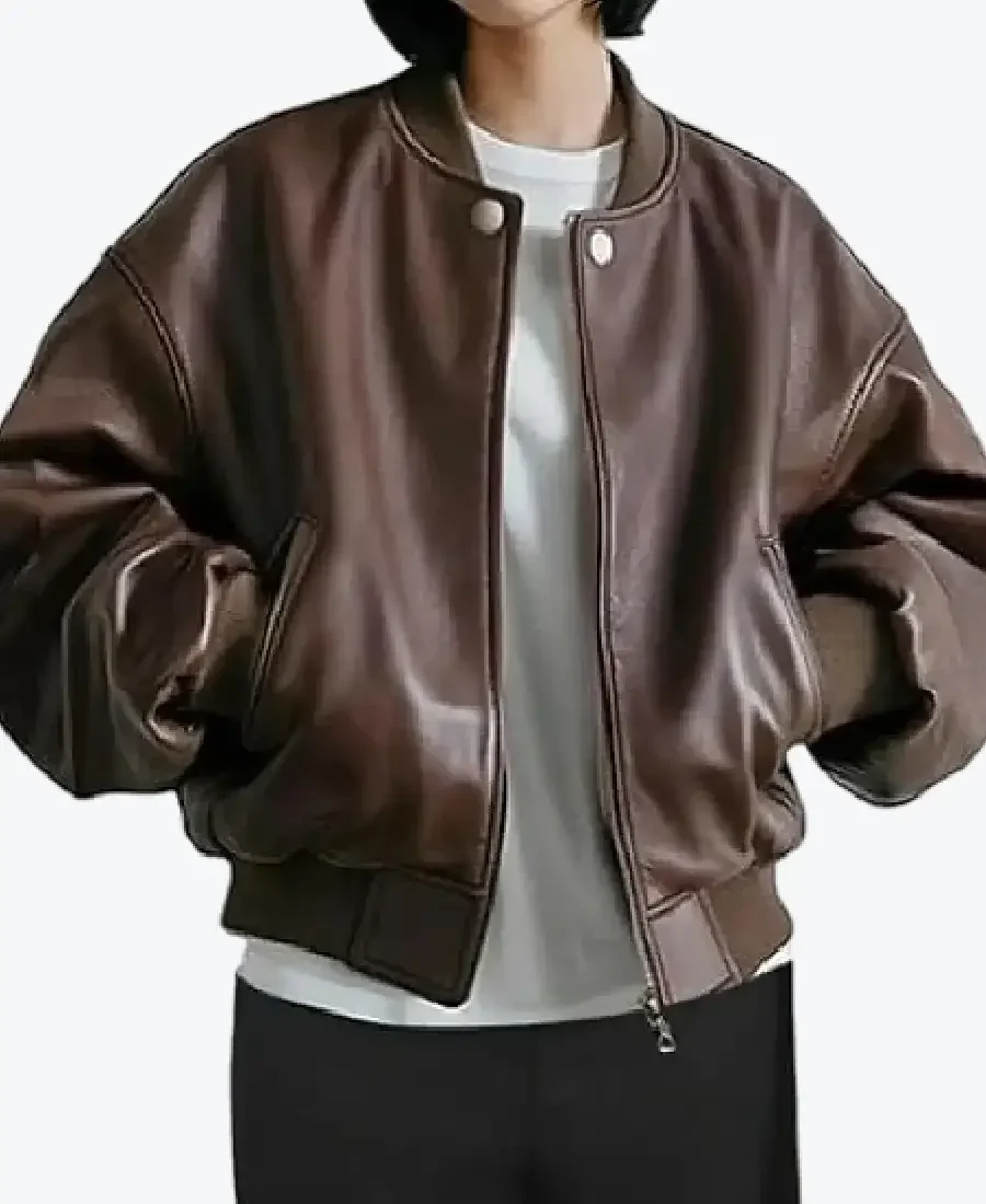 Womens Oversized Real Genuine Leather Jackets Rare Jacket