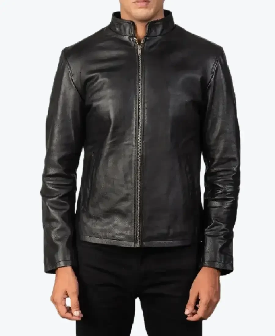 Alex Leather Biker Jackets Black Rare Jacket