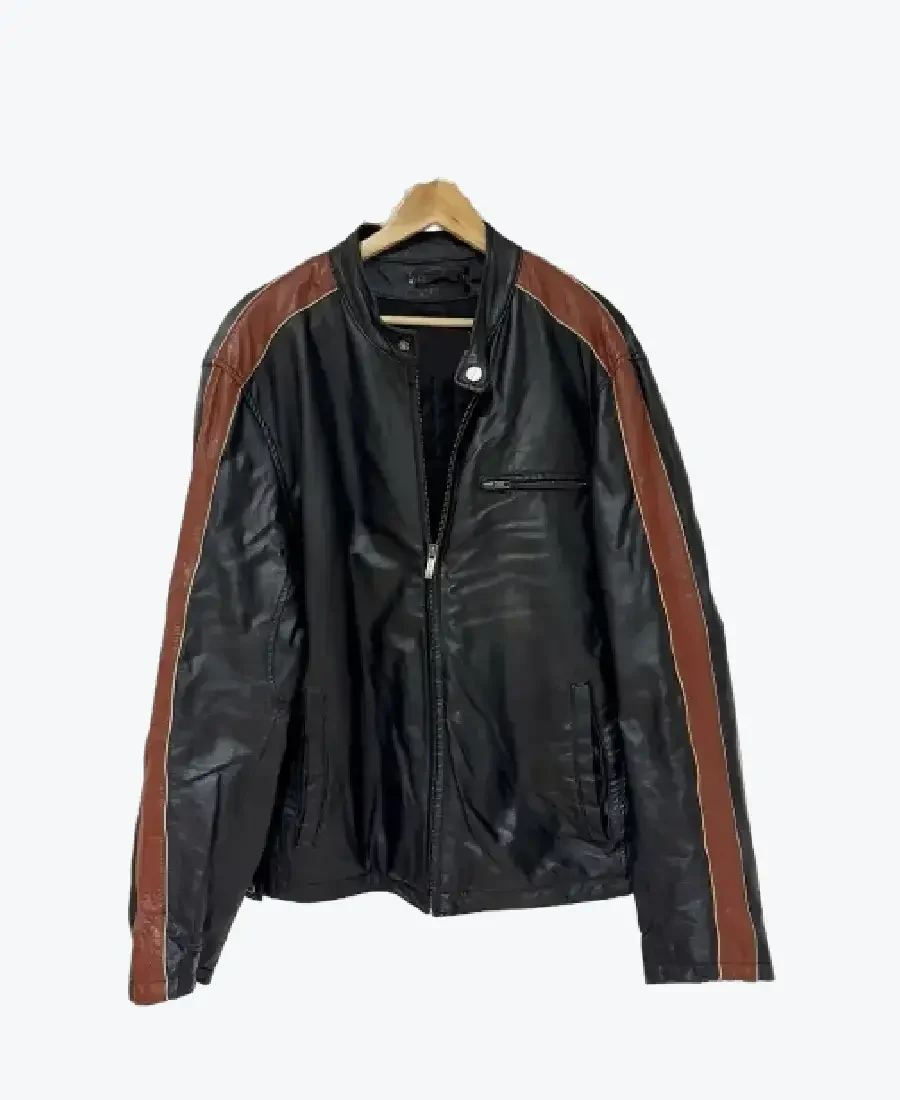 M Julian Retro Biker Leather Jackets Rare Jacket