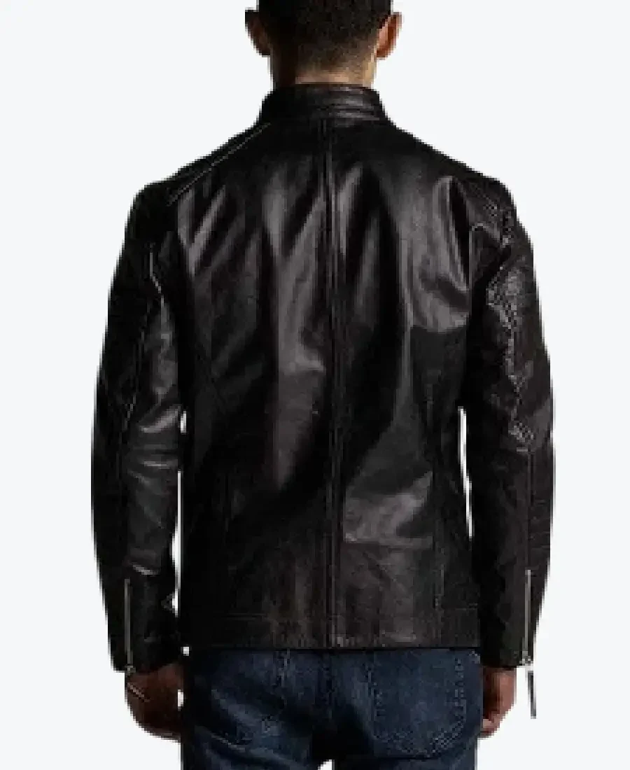 Shop The Men Black Divo Cafe Racer Jackets Rare Jacket
