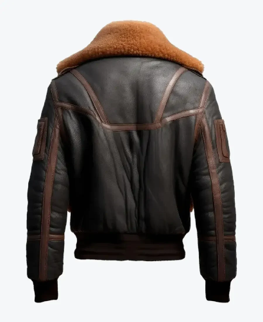 Shop The Men’s B3 Bomber Fur Coat Leather Jacket Rare Jacket