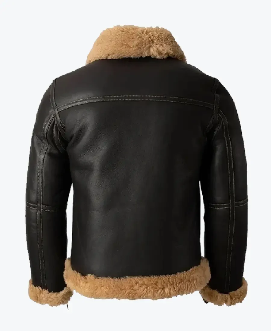 Shop The Men's Battle SF Bomber Shearling Fur Jackets Rare Jacket