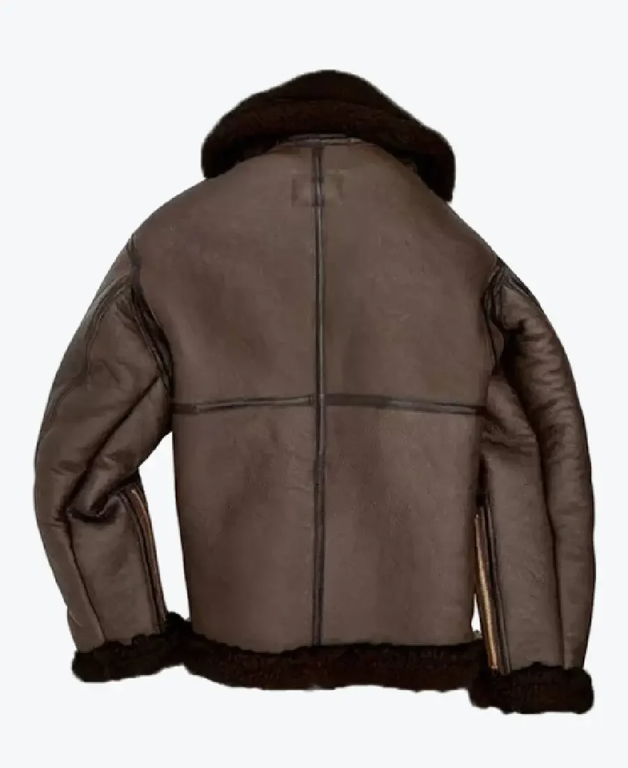 Shop The Mens Brown B3 RAF Bomber Jackets Rare Jacket