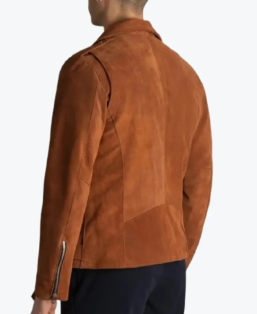 Shop The Men’s Brown Suede Leather Biker Jackets Rare Jacket