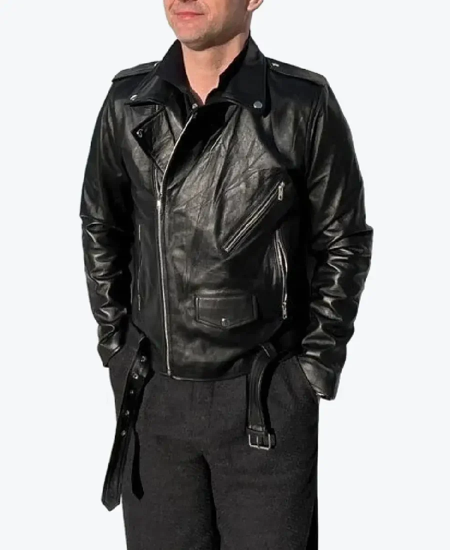 Men’s Black Cafe Racer Leather Jacket men’s black cafe racer leather jacket - rare jackets