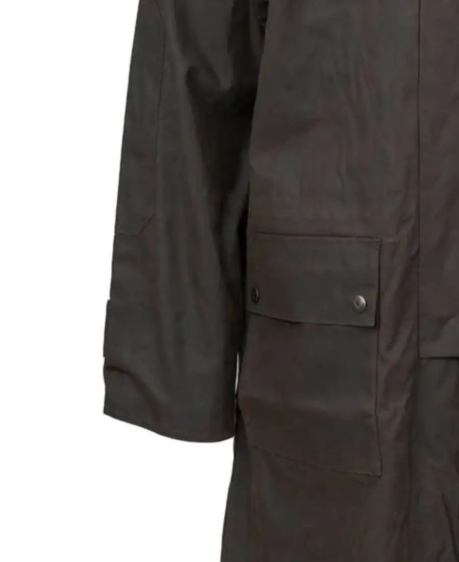 Men'S Low Rider Canvas Duster Coat 4 Men'S Low Rider Canvas Duster Coat - Image 4