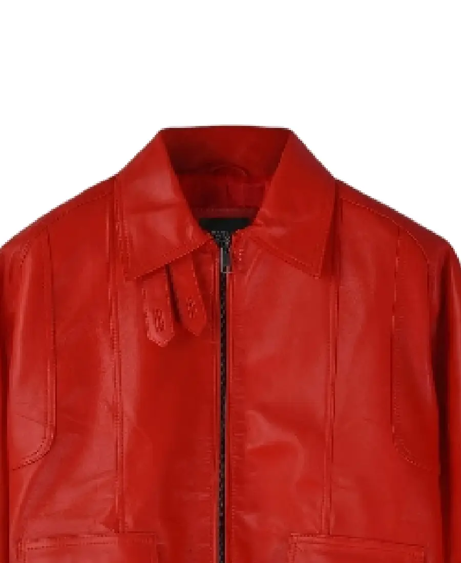 Men'S Napa Shirt Style Leather Jacket 3 Men'S Napa Shirt Style Leather Jacket Collar
