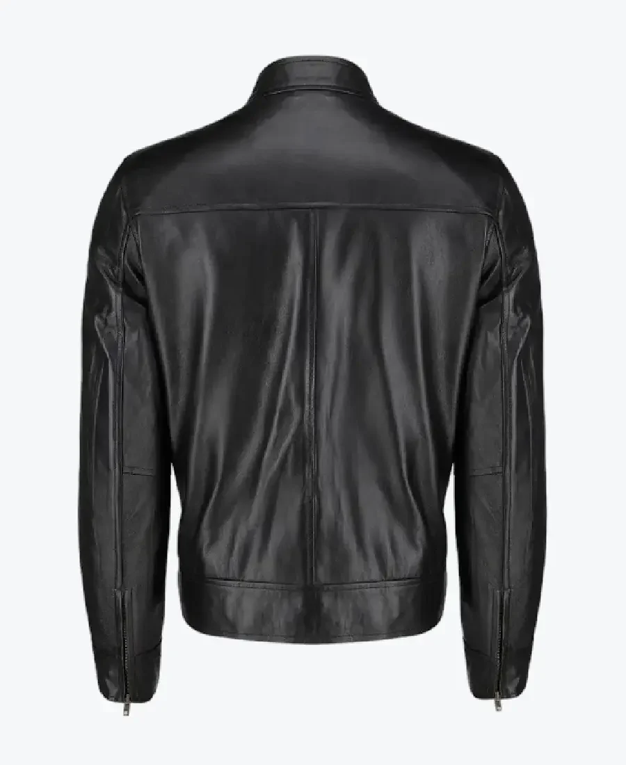 Shop THe Cafe Racer Black Moto Biker Jacket - Rare Jackets