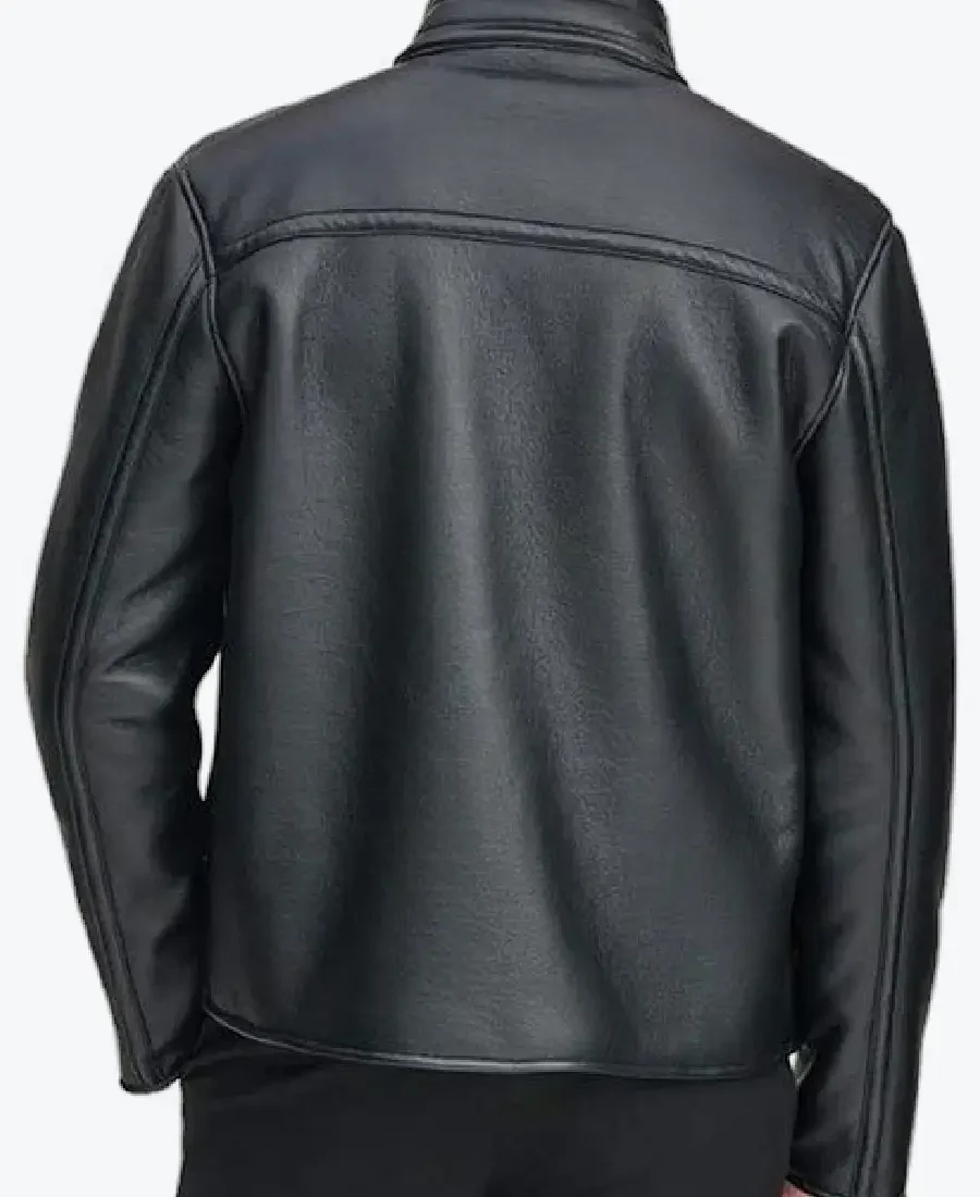 Shop The Robert Men’s Black Genuine Biker Leather Jacket