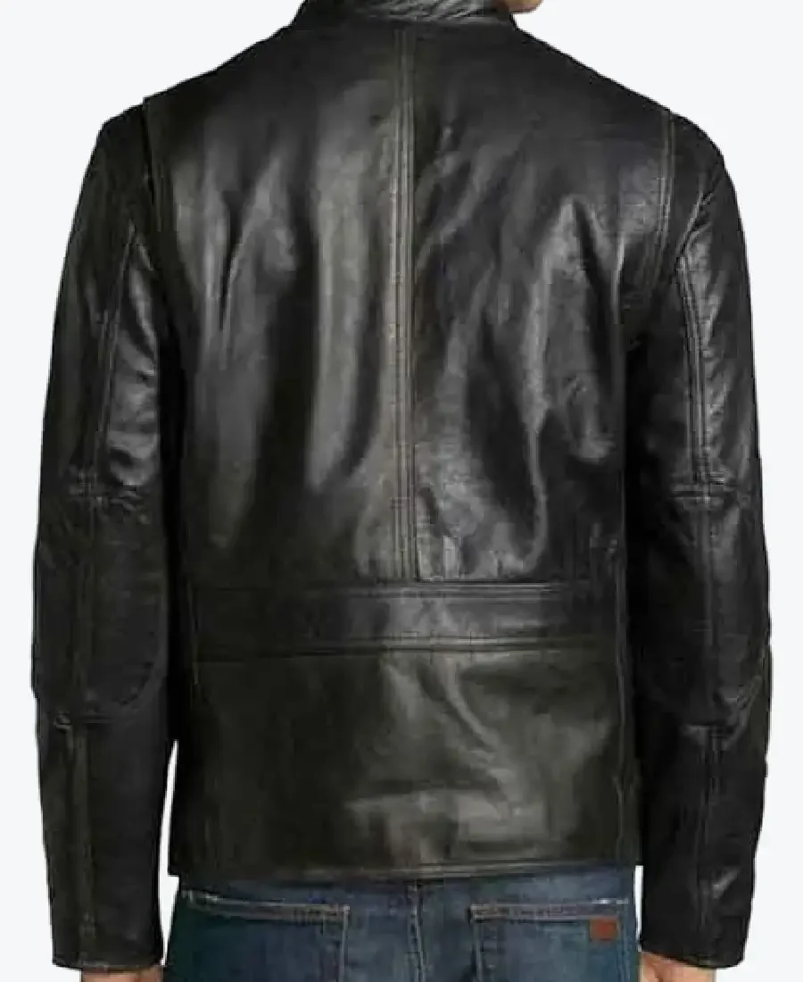 Shop the Men's Classic Carbon Biker Leather Jackets Rare Jacket