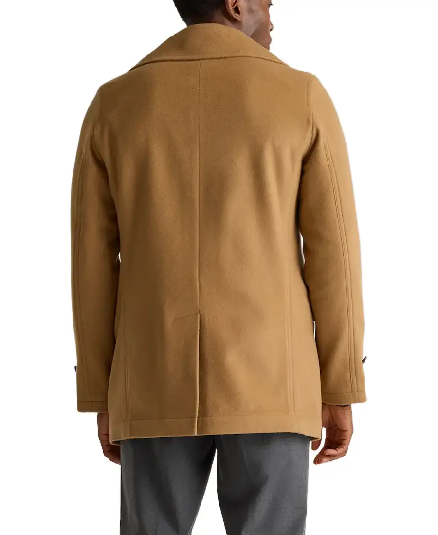 Shop The Men's Italian Wool Peacoat - Trendy Leather Jackets