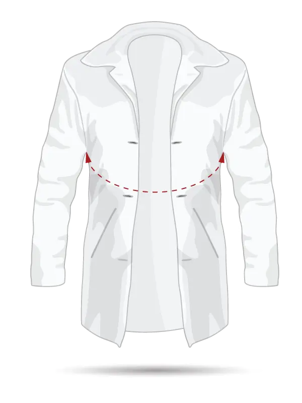 women chest size guide | trendyjacketsllc