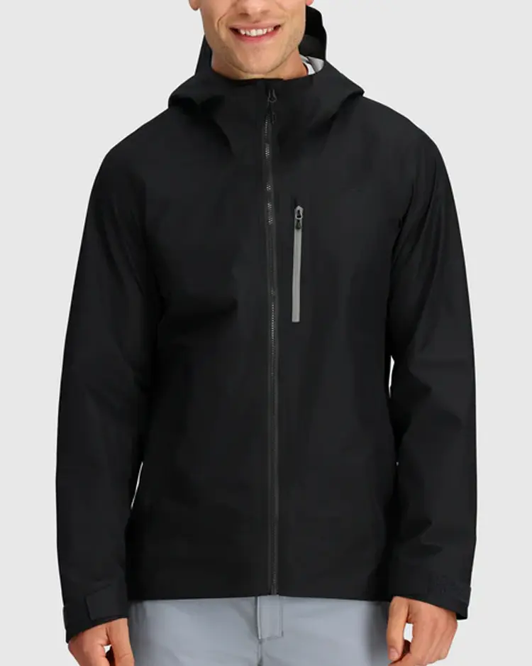 Hooded Stretch Rain Jacket 9 Hooded Stretch Rain Jacket - Image 9