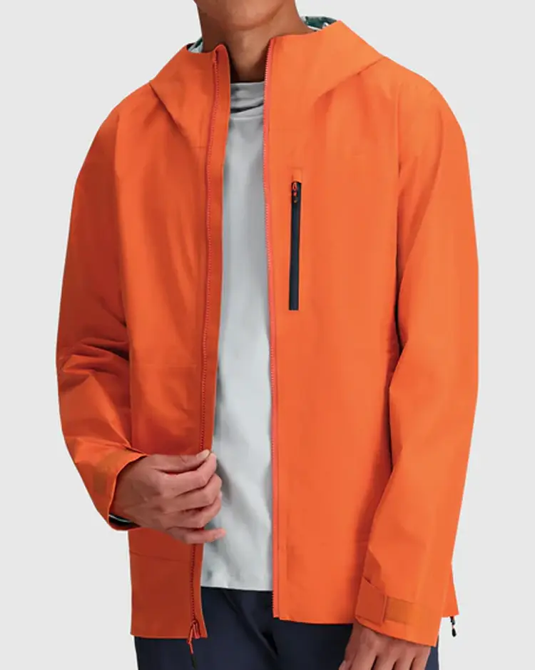 Hooded Stretch Rain Jacket 8 Hooded Stretch Rain Jacket - Image 8