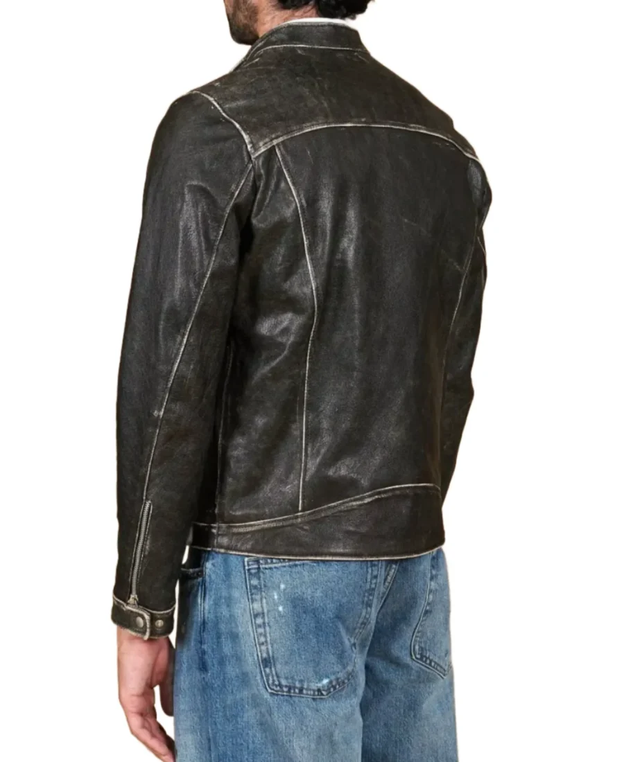 Alternative view of Vintage Black Hamilton Lambskin Leather Jacket